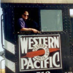 The Doctor at the Western Pacific Railroad (Portola) Museum