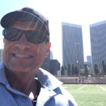 The Doctor umpiring softball at Beverly HIlls HS