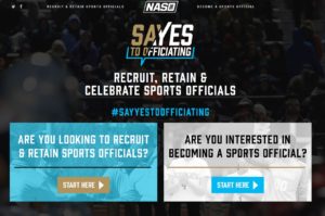 Say Yes to Officiating
